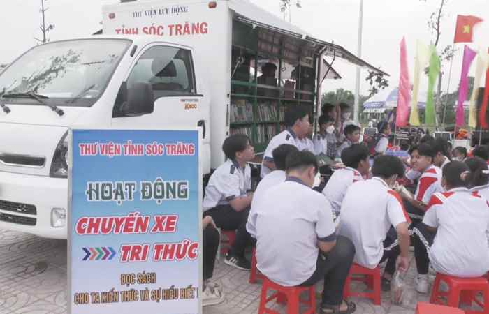 Chương trình Ngày hội đọc sách tại xã Phú Tâm, huyện Châu Thành